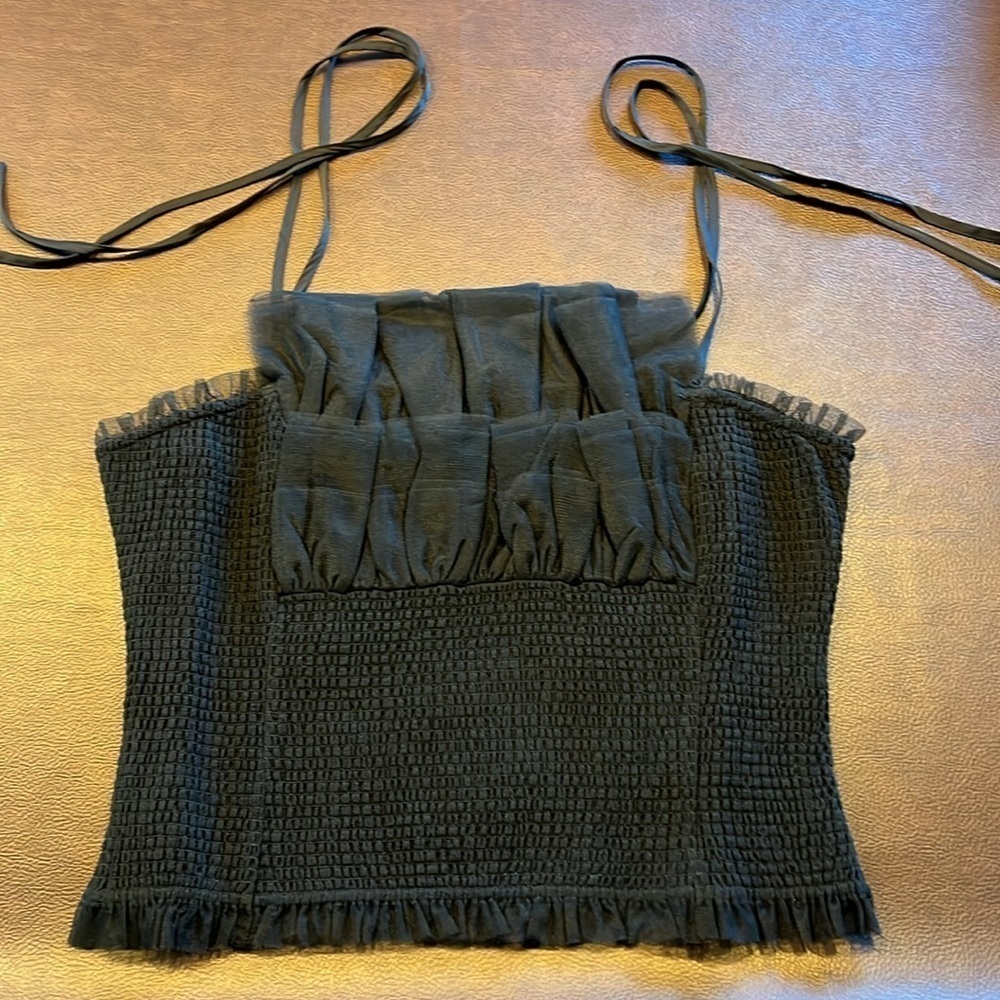 ENDLESS ROSE Tulle Strap Top - Picture 5 of 11